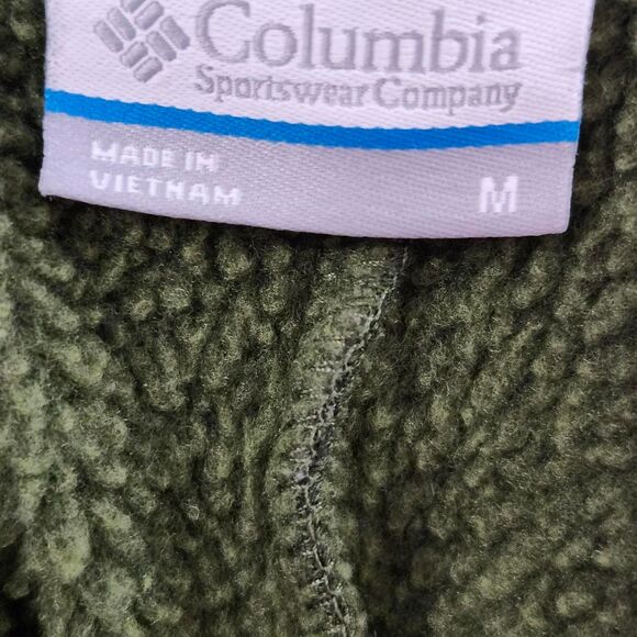 cardigan Columbia-sportswear Women's Green and Khaki shawl type jacket - Picture 5 of 6